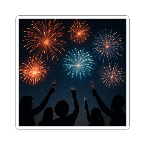 Midnight Magic - Kiss-Cut Stickers