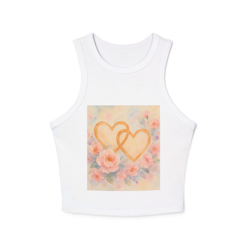 Endless Affection - Women's Micro Rib Racer Tank Top