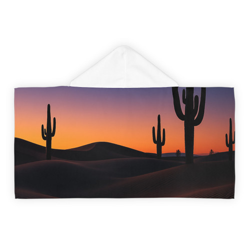 Twilight Desert Dreams - Youth Hooded Towel