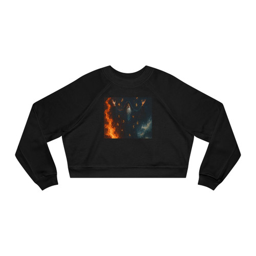 Elemental Fury - Women's Cropped Fleece Pullover