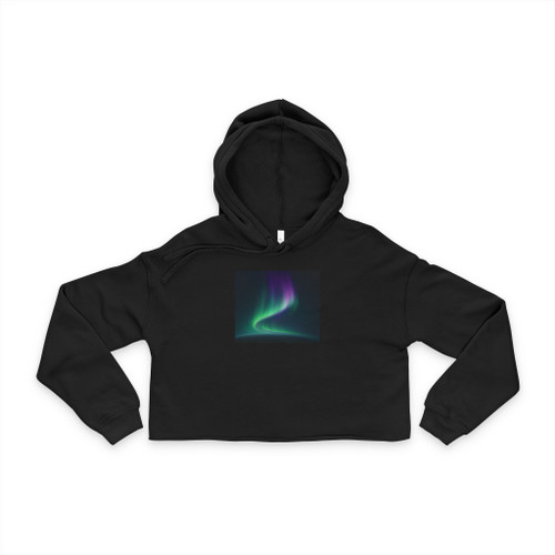 Ethereal Aurora - Women's Cropped Hoodie