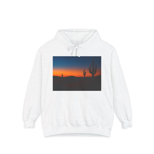 Twilight Desert Dreams - Unisex Garment-Dyed Hoodie
