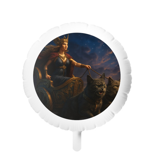 Freyja's Chariot - Mylar Helium Balloon