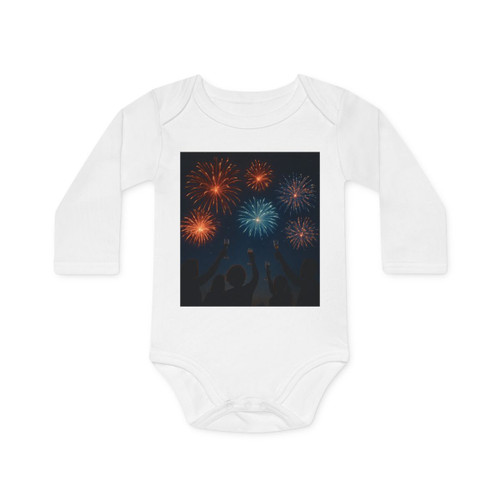 Midnight Magic - Baby Long-Sleeve Organic Bodysuit