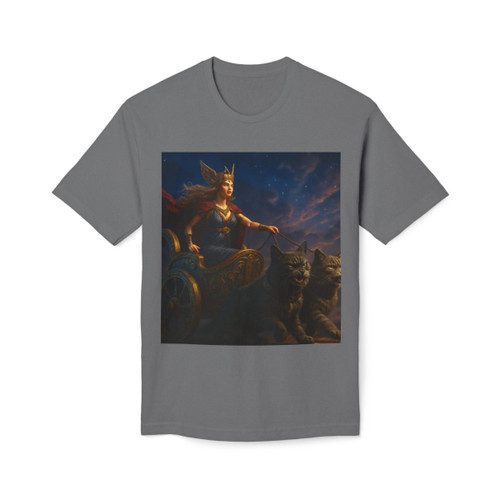 Freyja's Chariot - Unisex Midweight T-shirt, Made in US