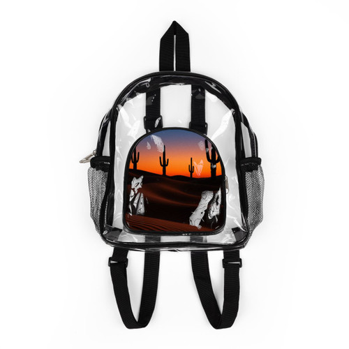 Twilight Desert Dreams - Clear Stadium Backpack