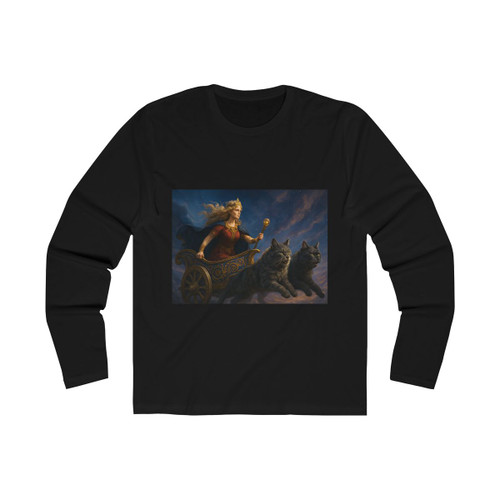 Freyja's Chariot - Men's Long Sleeve Crew Tee