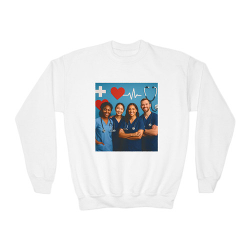 Healing Hearts United - Youth Crewneck Sweatshirt