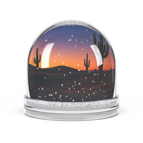Twilight Desert Dreams - Snow Globe