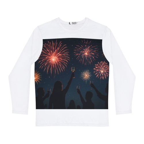 Midnight Magic - Men's Long Sleeve Shirt (AOP)