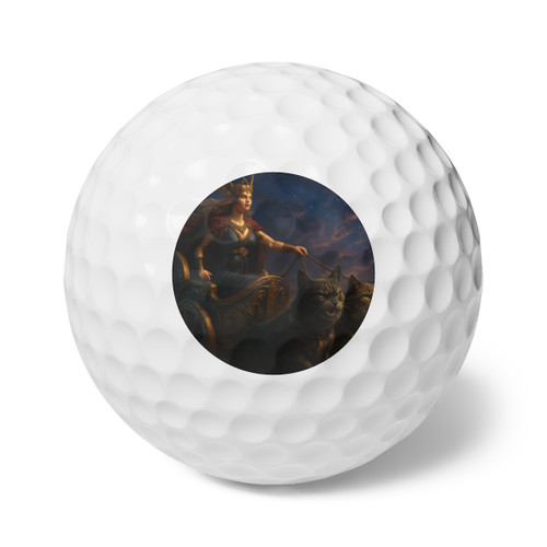 Freyja's Chariot - Golf Balls, 6pcs
