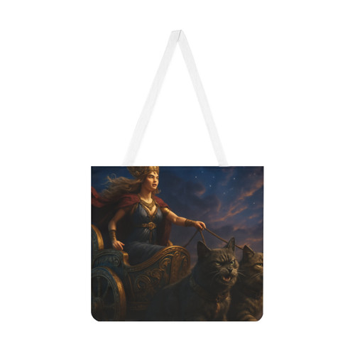 Freyja's Chariot - Shoulder Tote Bag (AOP)