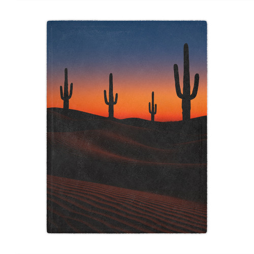 Twilight Desert Dreams - Minky Blanket