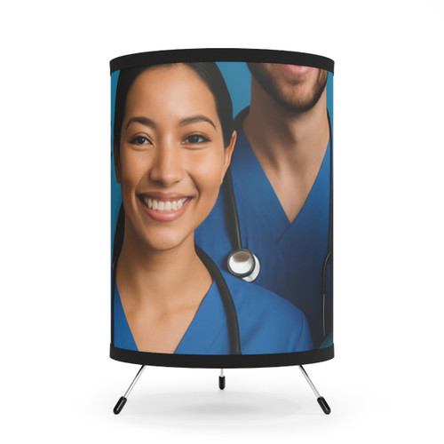 Healing Hearts United - Tripod Lamp with High-Res Printed Shade, US\CA plug
