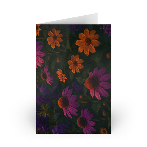 Ethereal Twilight Garden -  Greeting Cards (1 or 10-pcs)