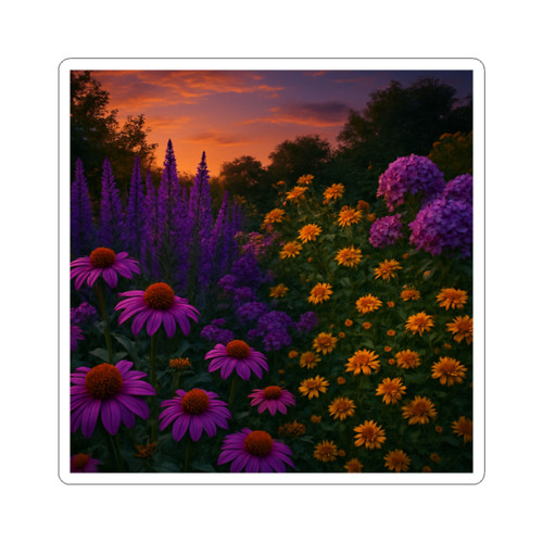 Ethereal Twilight Garden - Kiss-Cut Stickers