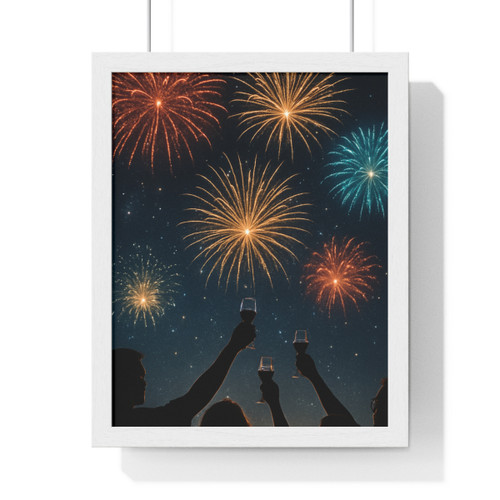 Midnight Magic - Vertical Framed Poster