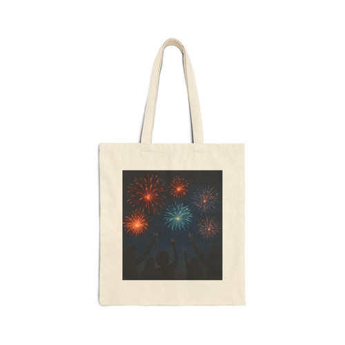 Midnight Magic - Cotton Canvas Tote Bag