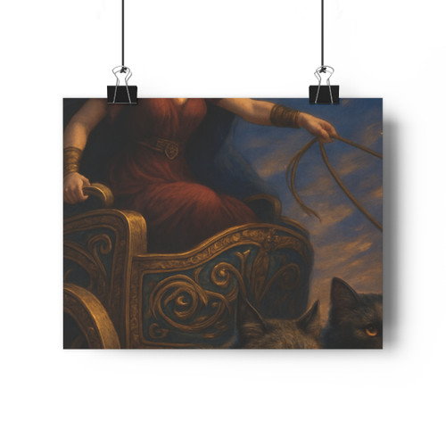 Freyja's Chariot - Giclée Art Print 