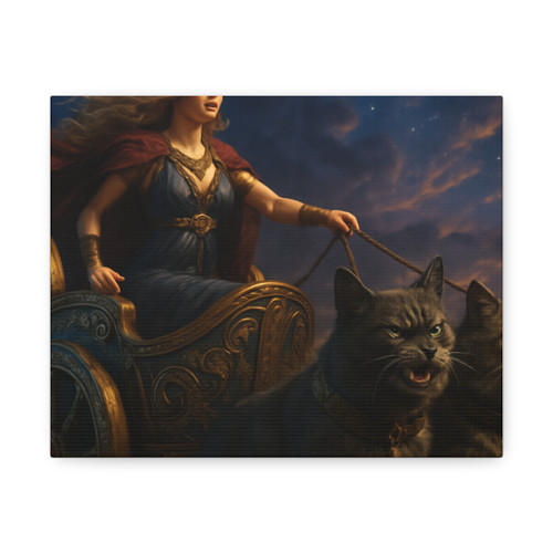 Freyja's Chariot - Stretched Canvas