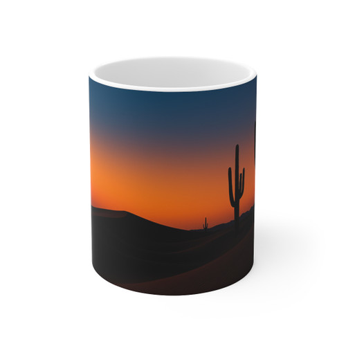 Twilight Desert Dreams - Ceramic Coffee Cups, 11oz, 15oz