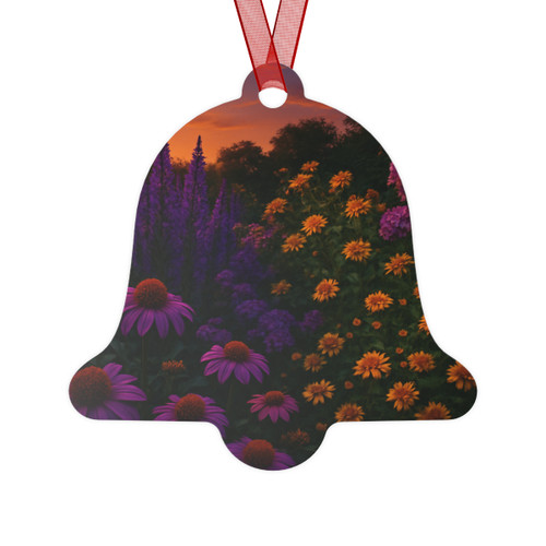 Ethereal Twilight Garden - Metal Ornaments