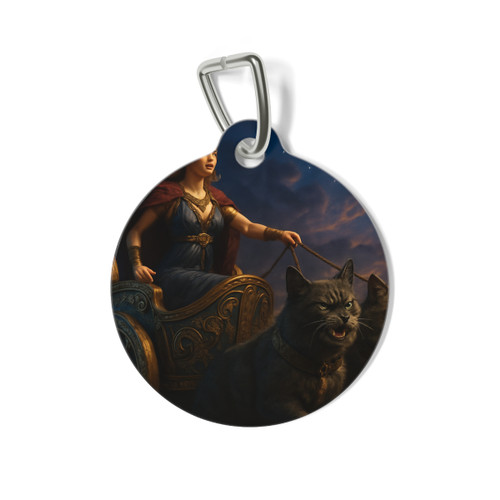 Freyja's Chariot - Pet Tag