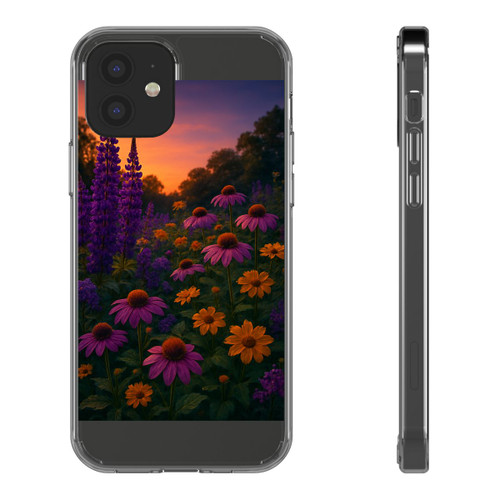 Ethereal Twilight Garden - Clear Cases