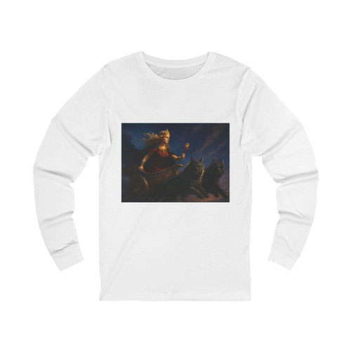 Freyja's Chariot - Unisex Jersey Long Sleeve Tee