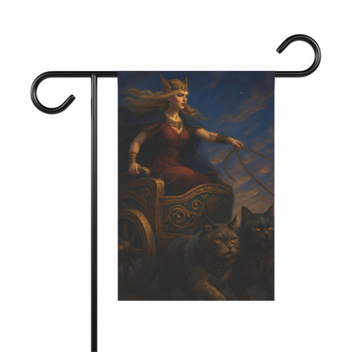 Freyja's Chariot - Garden & House Banner