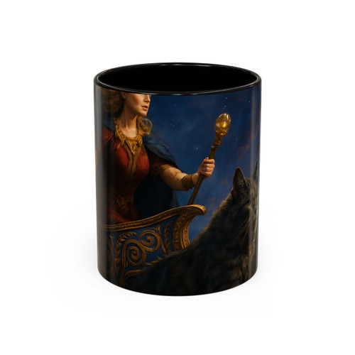 Freyja's Chariot - Colorful Mugs (11oz, 15oz)