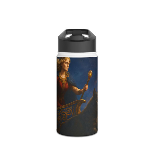 Freyja's Chariot - Stainless Steel Water Bottle, Standard Lid