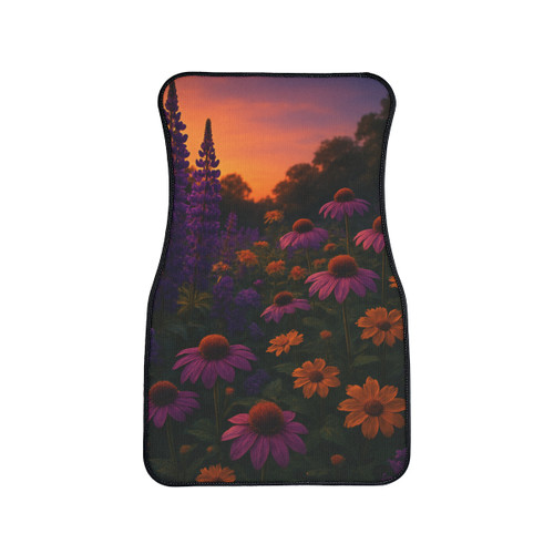 Ethereal Twilight Garden - Car Floor Mats, 1pc