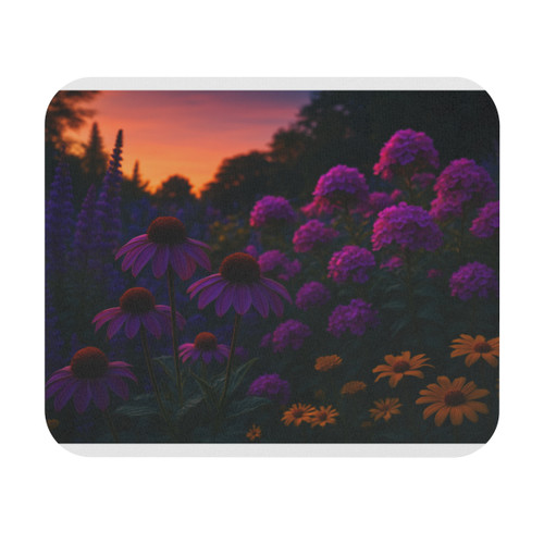 Ethereal Twilight Garden - Mouse Pad (Rectangle)