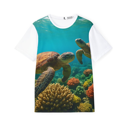 Dancing Sea Turtles - Men's Sports Jersey (AOP)