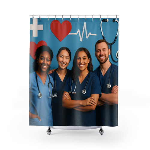 Healing Hearts United - Shower Curtains