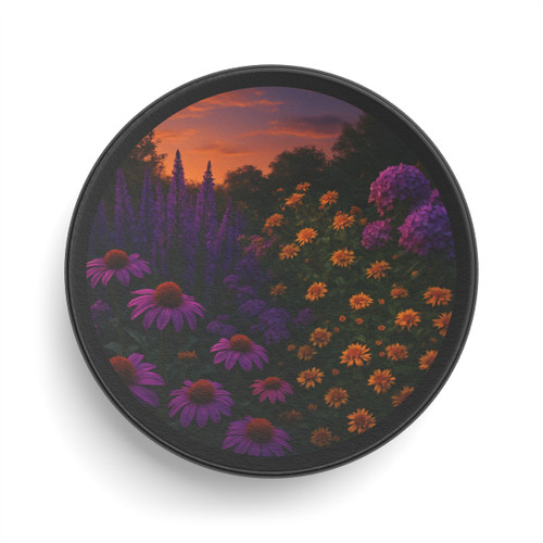 Ethereal Twilight Garden - Hockey Puck