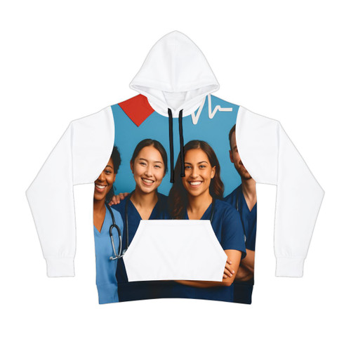 Healing Hearts United - Athletic Hoodie (AOP)