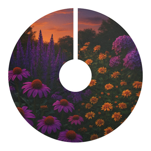 Ethereal Twilight Garden - Christmas Tree Skirts
