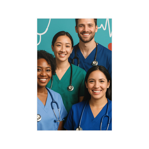 Healing Hearts United - Vertical and Horizontal Matte Posters