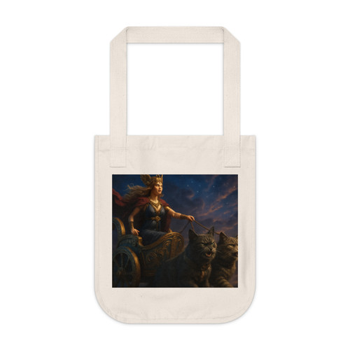 Freyja's Chariot - Organic Canvas Tote Bag