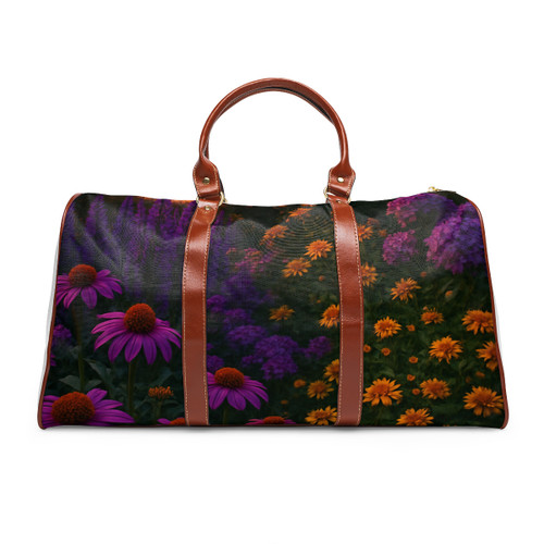 Ethereal Twilight Garden - Waterproof Travel Bag
