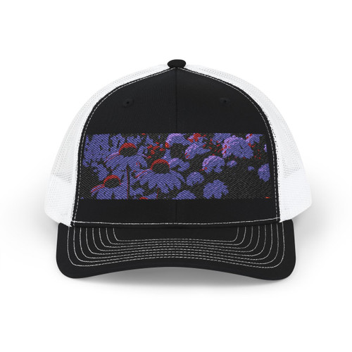 Ethereal Twilight Garden - Snapback Trucker Cap (Embroidery)