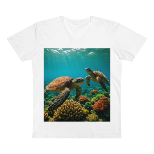 Dancing Sea Turtles - Men’s Presenter V-neck