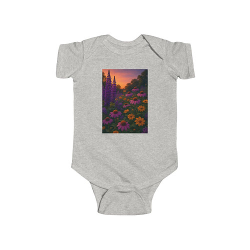 Ethereal Twilight Garden - Infant Fine Jersey Bodysuit