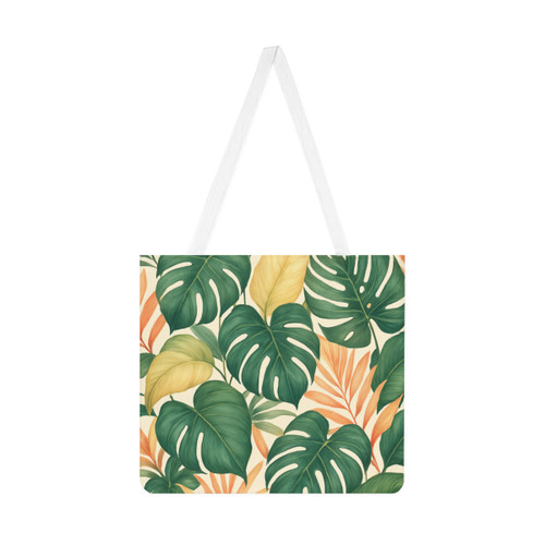 Tropical Leaf Fusion - Shoulder Tote Bag (AOP)