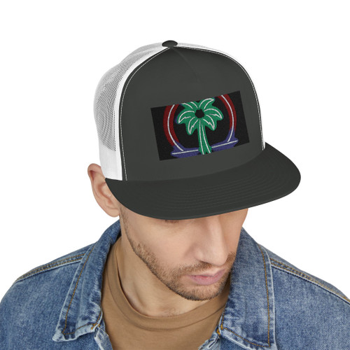 Neon Paradise - 5 Panel Trucker Cap (Embroidery) Neon Paradise - 5 Panel Trucker Cap (Embroidery)