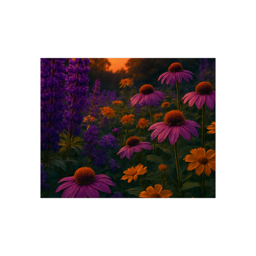 Ethereal Twilight Garden - Fine Art Posters