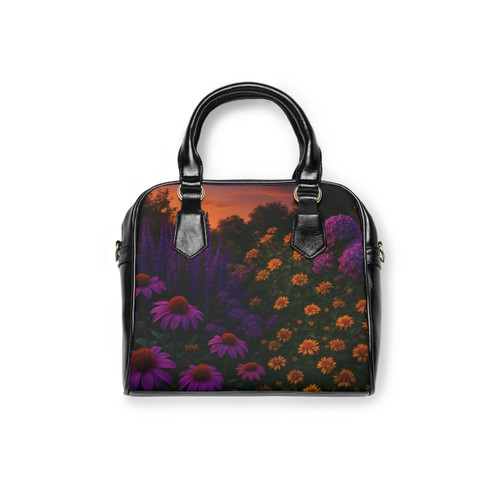Ethereal Twilight Garden - Shoulder Handbag