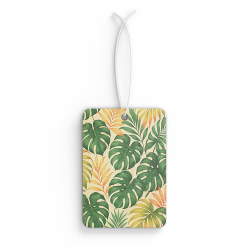 Tropical Leaf Fusion - Car Air Freshener